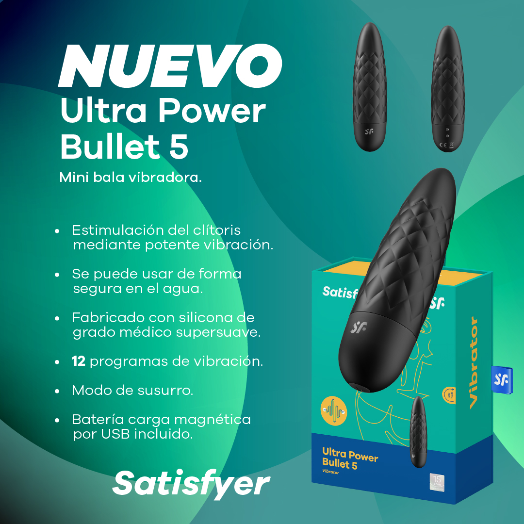 Bala Vibradora Satisfyer Ultra Power Bullet 5